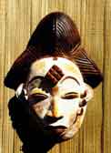 Masque Punu du Gabon - Afrique