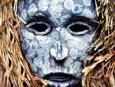 Masque ethnie Byeru - Congo - Afrique
