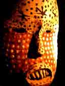 Masque ethnies Mbo/Bira - Congo - Afrique